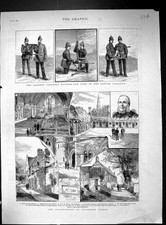 Old Gardner Portable Machine-Gun Soudan War 1884 Uppingham School Thr Victorian