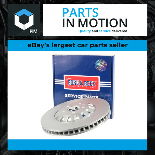 Brake discs pair - discs, vented