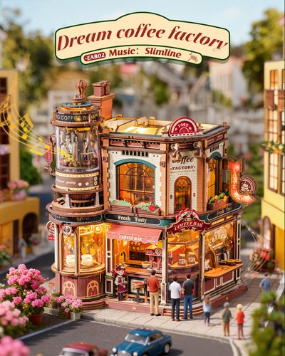 Rokr dream coffee - dream, factory