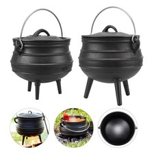 2/8L Cast Iron Stew Pot Potjie
