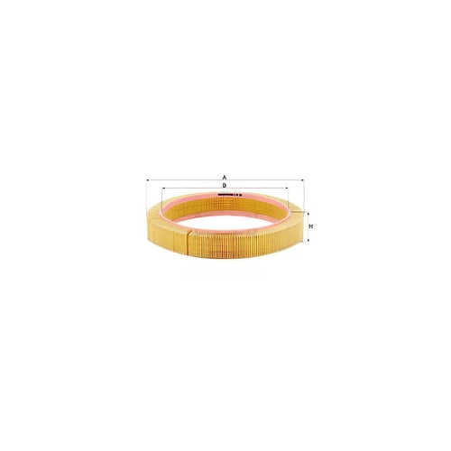 Mann air filter insert - insert, 408mm