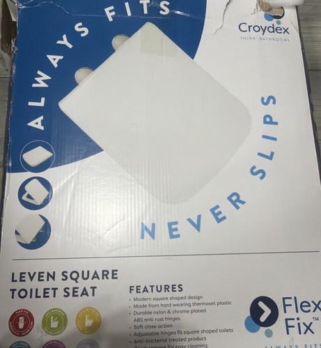 Croydex leven square toilet - leven,