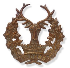 Gordon Highlanders Brass Cap