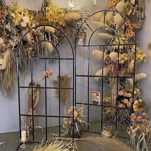Window style wedding arch - window,