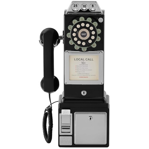 Retro wall mounted - wall-mounted, payphone