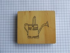 Wooden Die - Watering Can Used
