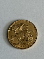 1902 Full 22ct Gold Sovereign