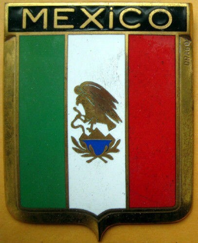 Badge auto car drago 1950s