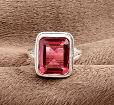 Pink Tourmaline Gemstone 925