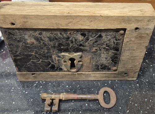 Antique early 1800s iron - antique, door