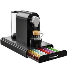 60 Pod Nespresso Coffee Capsule rack Holder Dispenser Stand Drawer Storage 