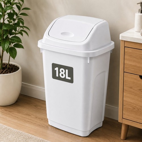 Plastic swing bin - swing,