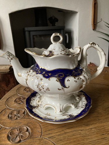 Footed ornate antique large - ornate,