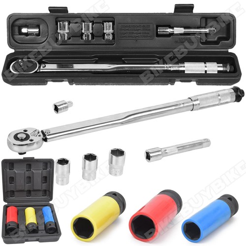 Drive torque wrench set - 1/2",