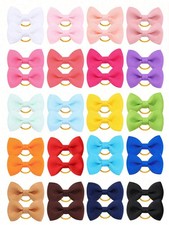 20pcs Dog Hair Bows Puppy Hair