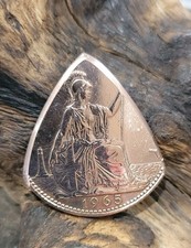 Antique Penny Pick Electric  Acoustic Guitar Bass Fender Stratocaster Not Inc