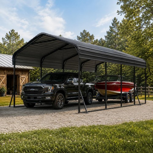 12x24 metal carport heavy - ft,