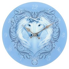 STUNNING UNICORN HEART GLASS
