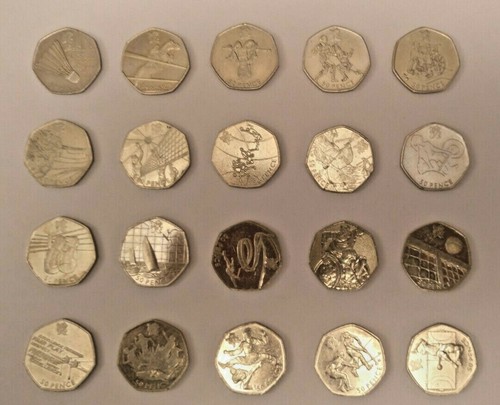 50p coins circulated - 50p, royal