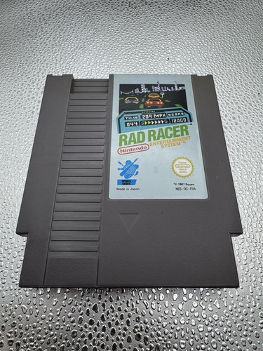 Rad racer nintendo - racer, retro