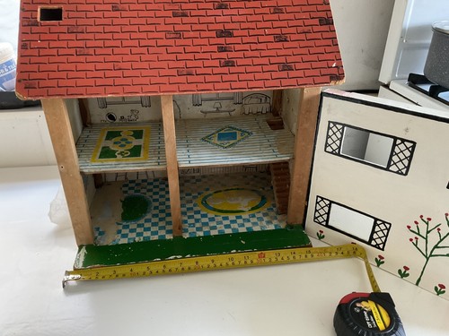 Vintage toy works - toy, house