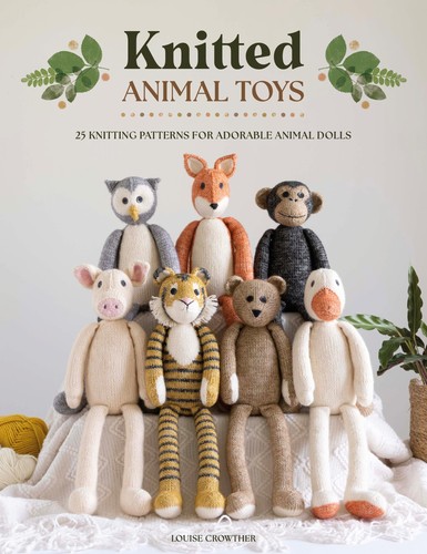 Knitted animal toys - animal, toys: