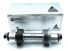 SunTour Superbe Pro Vintage Bottom Bracket Set English Threaded 112mm Spindle