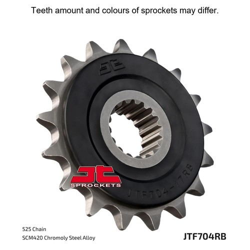 17t front rubber quite - front,