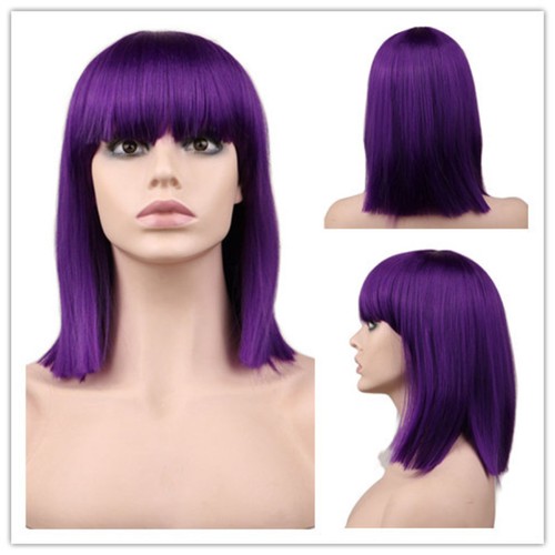 Set fashionable straight bangs - set,