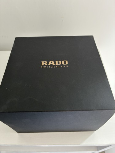 Rado watch box black - rado,