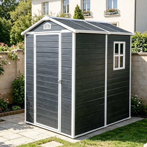 4x6 resin storage shed - ft,