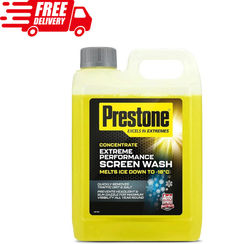 Prestone screen wash for cars - prestone,
