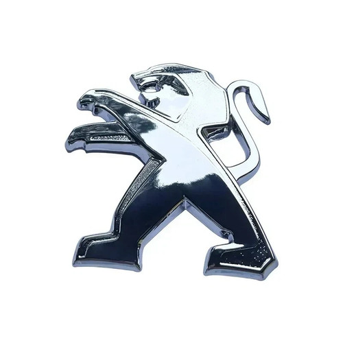 Peugeot car front - emblem, metal
