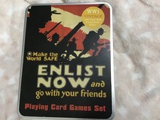 WW1 Vintage Playing Card Games