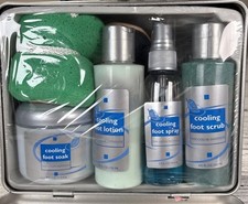 The Color Institute Foot Care Set In A Tin Carry Case