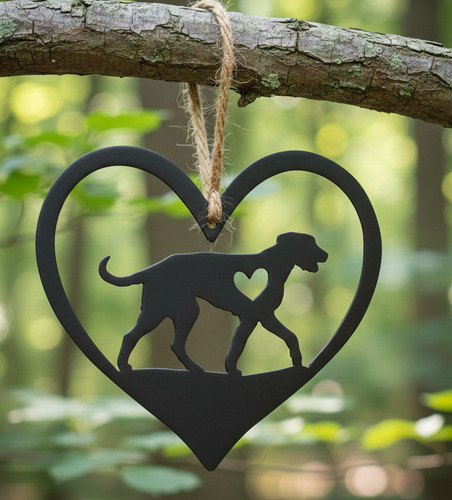 Small pet memorial hanging - small,
