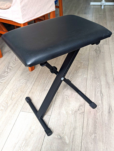 Adjustable folding piano bench - adjustable,