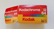 Kodachrome 64 35mm Colour Slide Film, 36 Exposure KR 135-36P. Unused Exp 07/2005