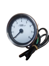 Tacho Tachometer for Motorcycle 4 Stroke 8000 RPM, Easy wiring off coil