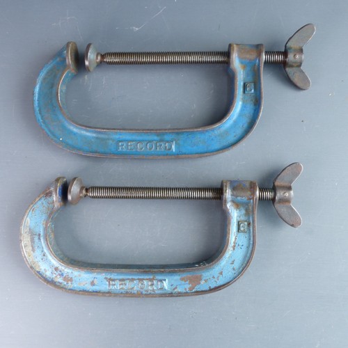 Vintage record clamps x 2 - g,