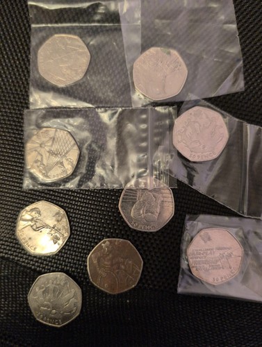 Job lot 2012 50p - lot, 9