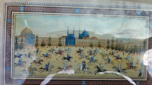 Vintage persian miniature - vintage,