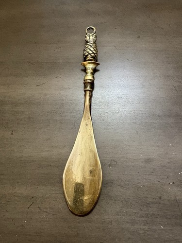 Vtg brass pineapple - pineapple, horn