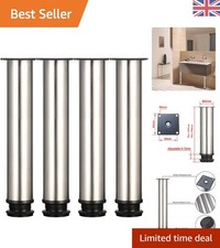 4Pcs Round Stainless Steel