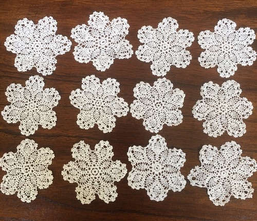 Handmade crochet doilies round - handmade,
