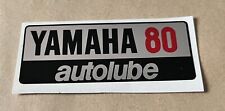 YAMAHA YG1-F 80 OIL TANK AUTOLUBE DECAL