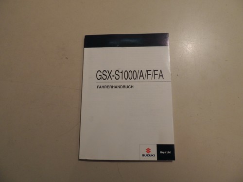Suzuki gsx 1100 fa - suzuki,