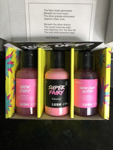 Lush snow fairy gift set - snow,