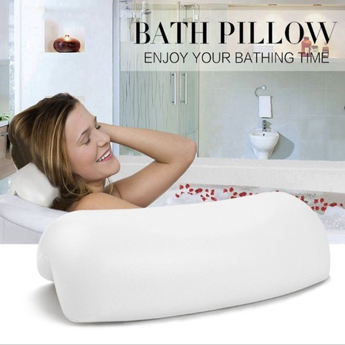 Luxury spa white bath pillow - luxury,