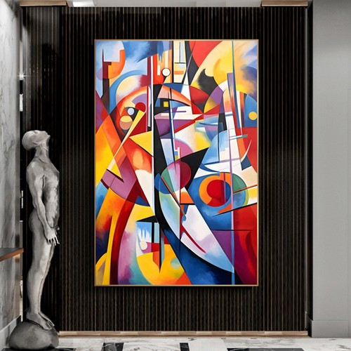 Handmade abstract oil painting - handmade,